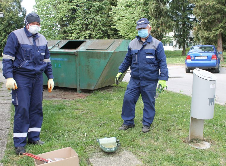 Postavljene obnovljene pojilice za pse na području grada Koprivnice