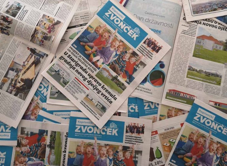Na adrese 11 tisuća kućanstava stiže Koprivnički zvonček, komunalni glasnik Grada Koprivnice