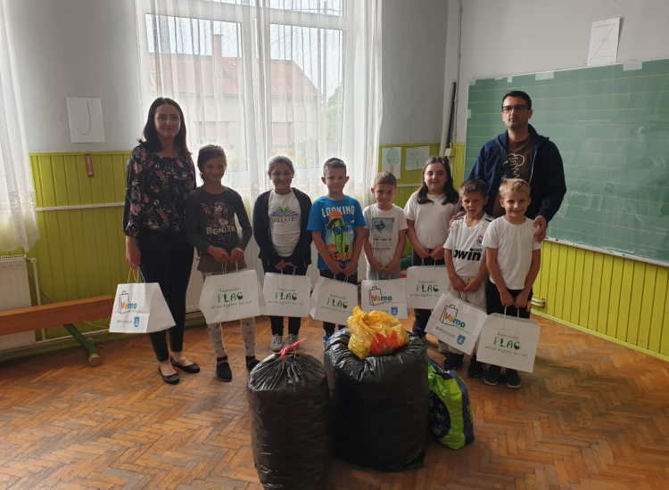Učenici PŠ Veliki Otok marljivo skupljali plastične čepove za humanitarne svrhe