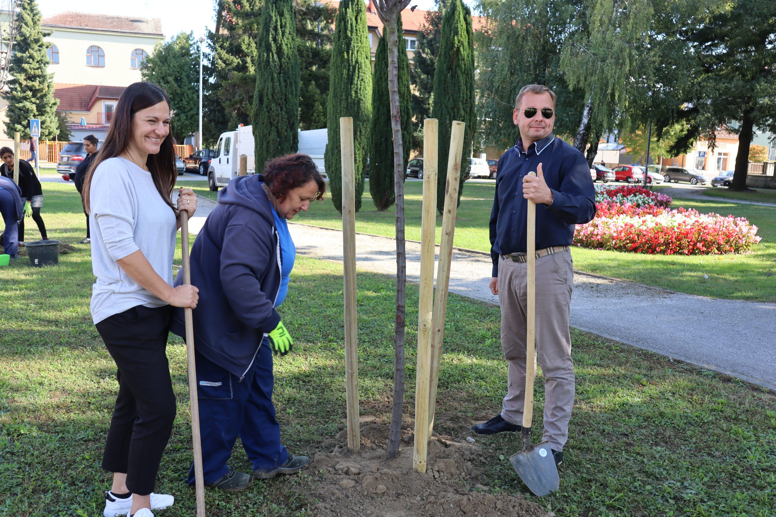 Komunalac u suradnji s Carlsbergom posadio nova stabla u parku Taraščice