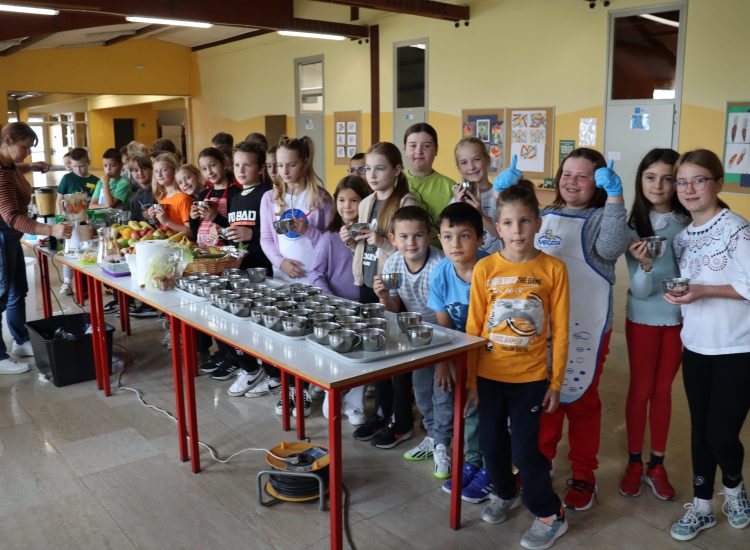 Smutek u projektu Zdravog doručka u OŠ Braća Radić