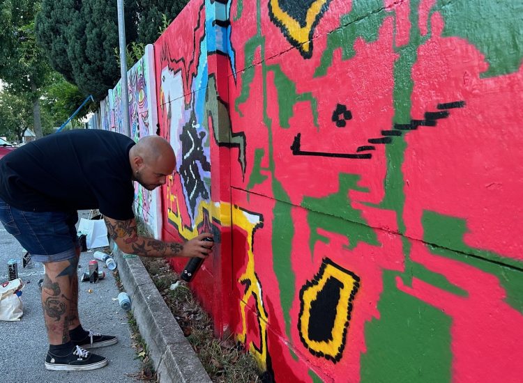 Novi murali kod Komunalca nastaju u sklopu Street Art Festivala