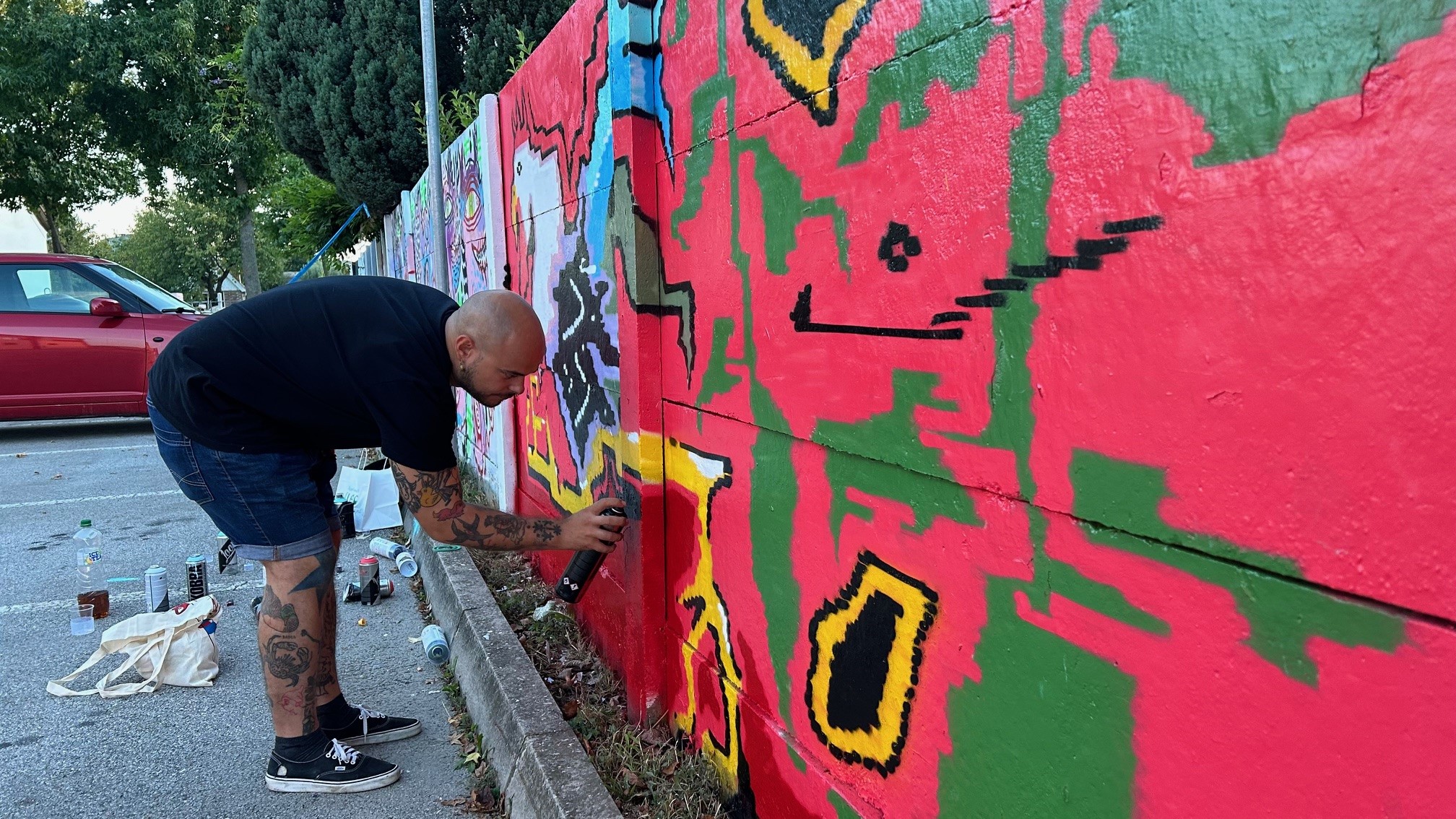 Novi murali kod Komunalca nastaju u sklopu Street Art Festivala