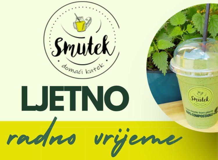 Ljetno radno vrijeme Smuteka
