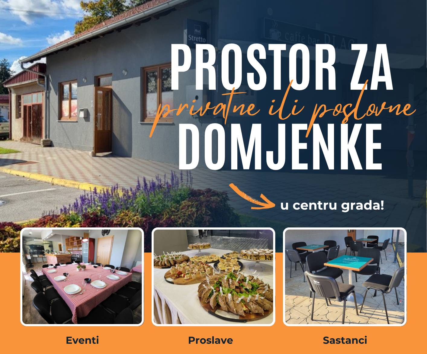 Prostor za posebne prigode u srcu Koprivnice