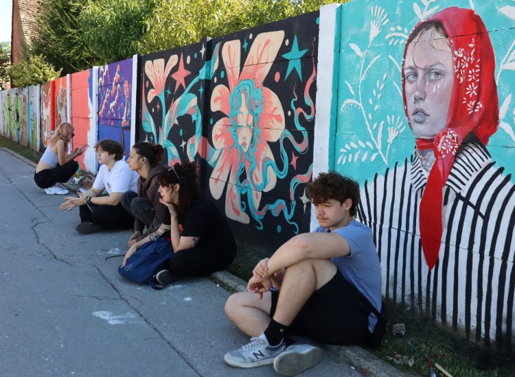 Novi murali kod Komunalca u sklopu 13. Street Art Festivala