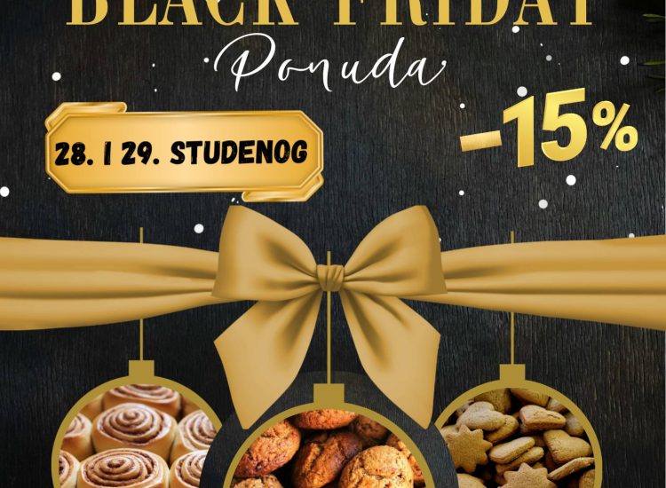 Black Friday u Smuteku – blagdanske slastice po posebnim cijenama