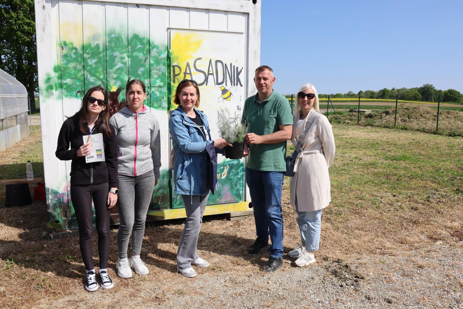 Učenici Obrtničke škole Koprivnica u edukativnom posjetu Rasadniku Herešin