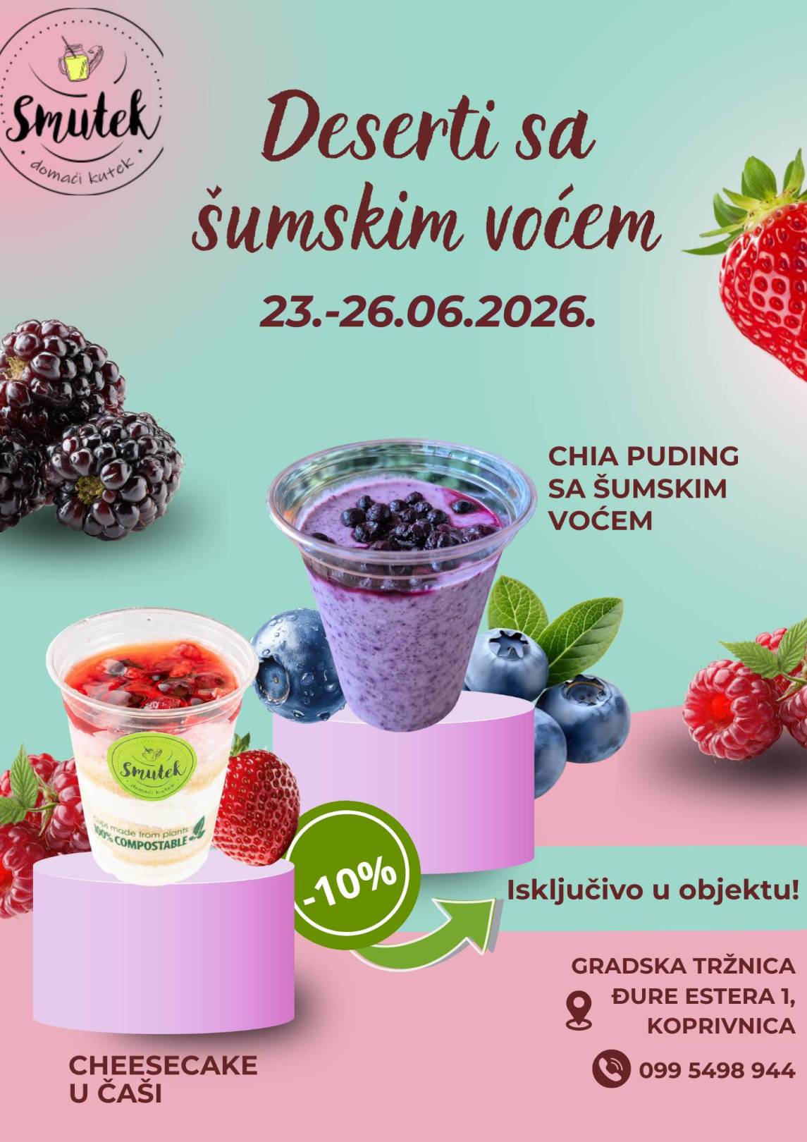 Deserti sa šumskim voćem