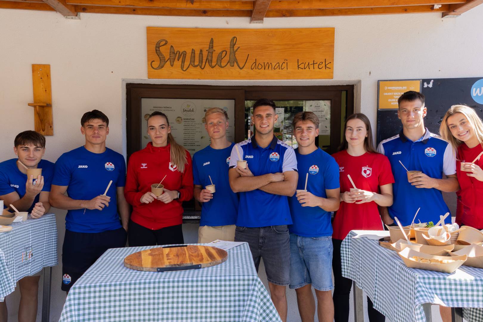 Zdravi zalogaji u Smuteku okupili sportaše Slaven Belupa i Podravke