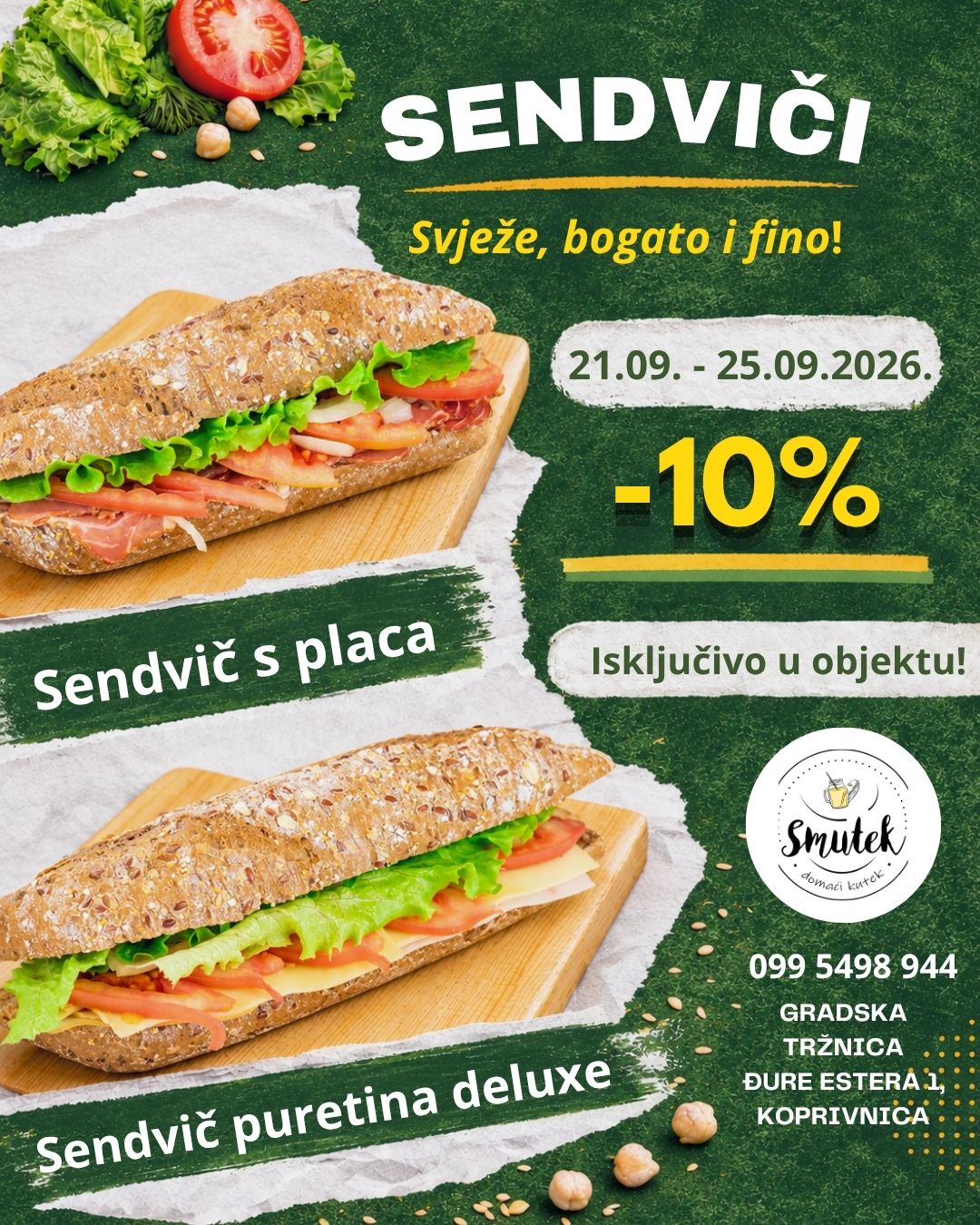 Sendviči – svježe, bogato i fino!